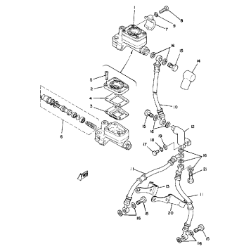 FRONT MASTER CYLINDER