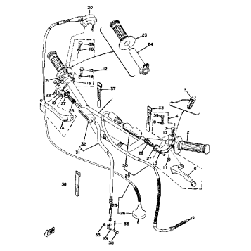 HANDLE - WIRE YZ100D