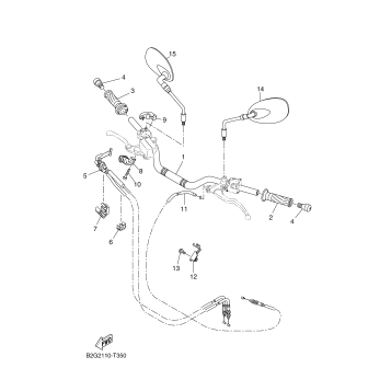 STEERING HANDLE CABLE