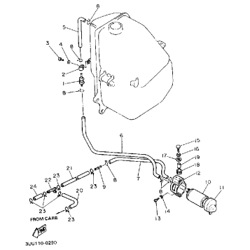 FUEL TANK 2 CALIFORNIA ONLY