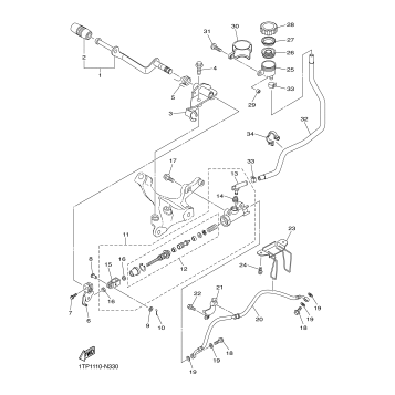 REAR MASTER CYLINDER