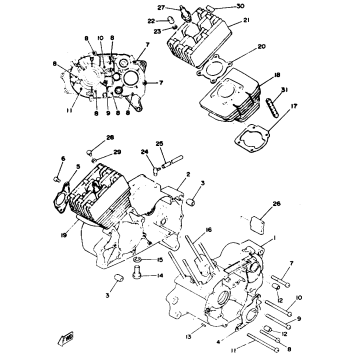 CRANKCASE CYLINDER