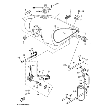 FUEL TANK CALIFORNIA ONLY