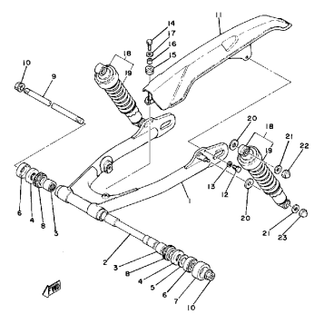 REAR ARM - SUSPENSION