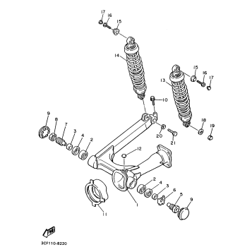 REAR ARM SUSPENSION