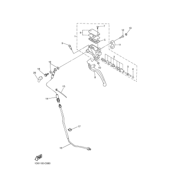 FRONT MASTER CYLINDER CLUTCH