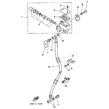 FRONT MASTSER CYLINDER