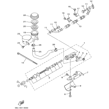 REAR MASTER CYLINDER