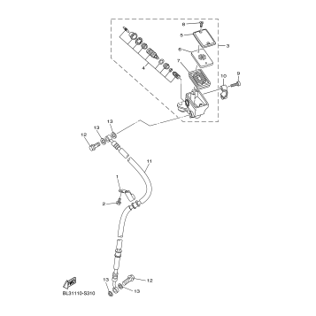 FRONT MASTER CYLINDER
