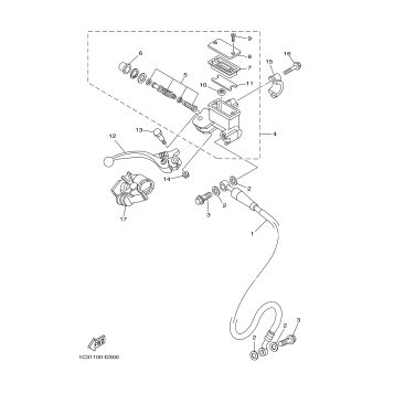 FRONT MASTER CYLINDER