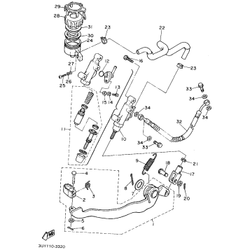 REAR MASTER CYLINDER