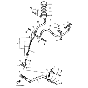 REAR MASTER CYLINDER