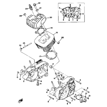 CYLINDER CRANKCASE