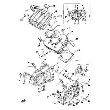 CRANKCASE - CYLINDER