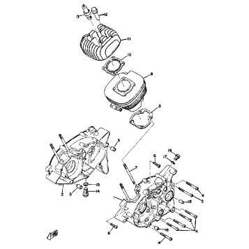 CYLINDER - CRANKCASE