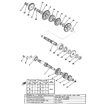 TRANSMISSION GT80E - GT80E~009161 - GT80F