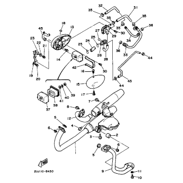 EXHAUST CALIFORNIA MODEL ONLY