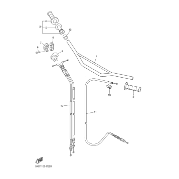 STEERING HANDLE & CABLE