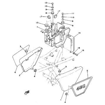 SIDE COVER-BATTERY BOX