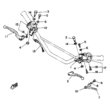 HANDLE SWITCH - LEVER