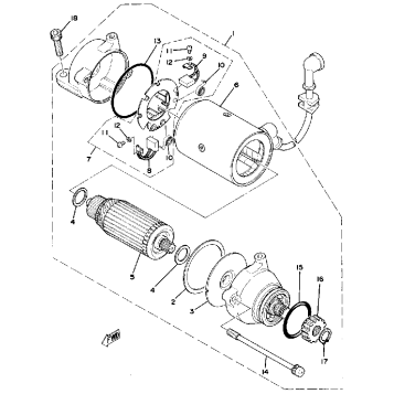 STARTING MOTOR