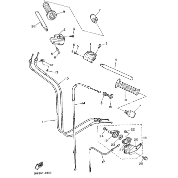 STEERING HANDLECABLE