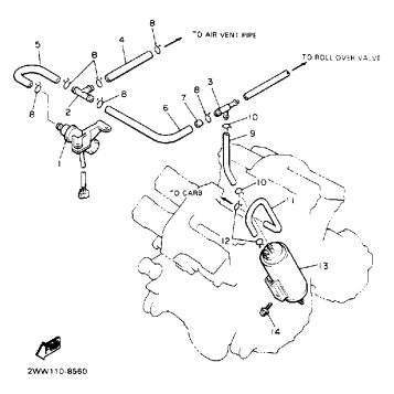 CONTROL DEVICE FOR CALIFORNIA MODEL ONLY