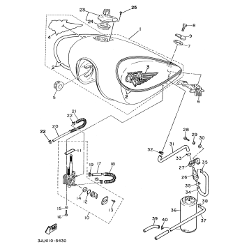 FUEL TANK CALIFORNIA ONLY