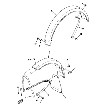 FRONT FENDER-REAR FENDER