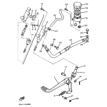 REAR MASTER CYLINDER