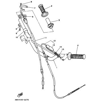 STEERING HANDLE - CABLE