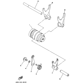 SHIFT CAM SHIFT FORK