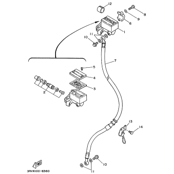 FRONT MASTER CYLINDER