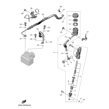 REAR MASTER CYLINDER