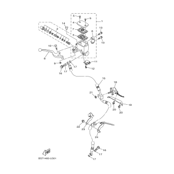FRONT MASTER CYLINDER