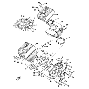 CRANKCASE CYLINDER