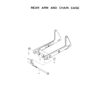 REAR ARM AND CHAIN CASE
