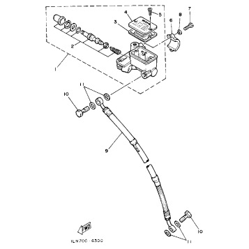 FRONT MASTER CYLINDER