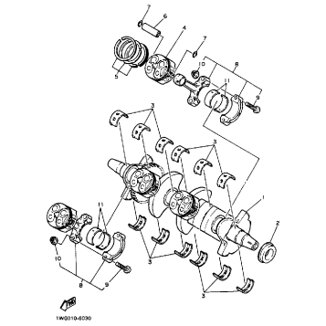 CRANKSHAFT PISTON