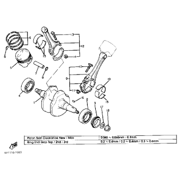 CRANKSHAFT PISTON
