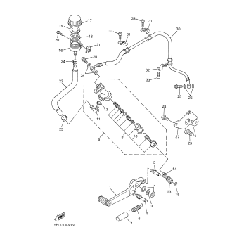 REAR MASTER CYLINDER