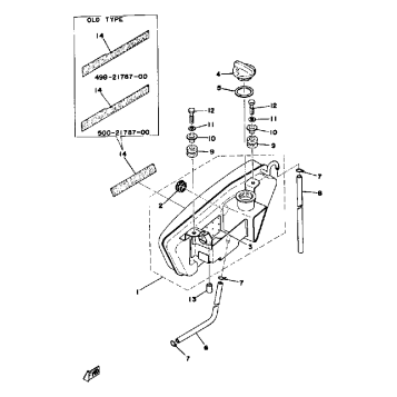 OIL TANK 250B - C - 400B - C