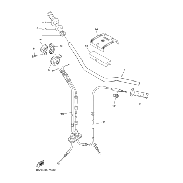 STEERING HANDLE & CABLE