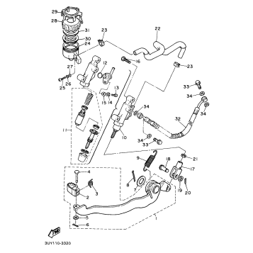 REAR MASTER CYLINDER
