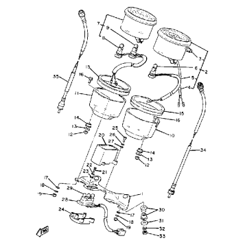 SPEEDOMETER TACHOMETER