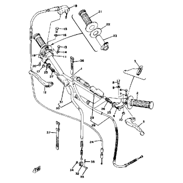 HANDLE - WIRE YZ100F