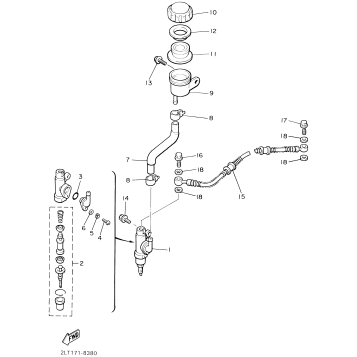 REAR MASTER CYLINDER