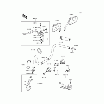 Handlebar(VN800-A1/A2)