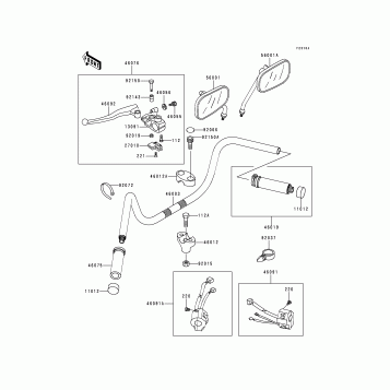 Handlebar(VN800-A3/A4/A5)