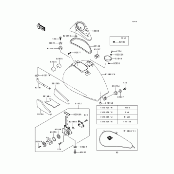 Fuel Tank(VN800-A1/A2)